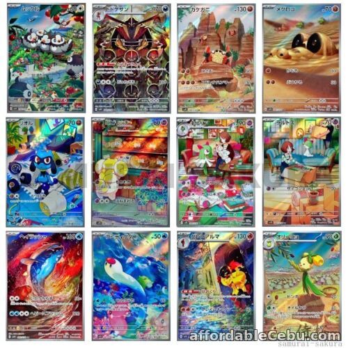 1st picture of Scarlet AR Art Rare Complete set Pokemon Card Japanese SV1S For Sale in Cebu, Philippines