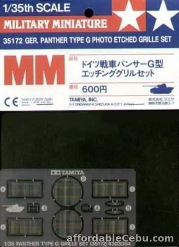 1st picture of Tamiya 35172 1/35 German Panther Type Ausf.G Photo Etched Grille Set PE Parts For Sale in Cebu, Philippines