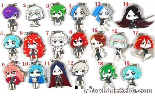 1st picture of Houseki no Kuni Land of the Lustrous Rubber Strap Keychain Key Ring Cosplay Gift For Sale in Cebu, Philippines