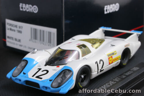 1st picture of EBBRO 43749 1:43 SCALE PORSCHE 917 LONG TAIL LE MANS 1969 DIE CAST MODEL CAR For Sale in Cebu, Philippines