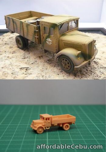 1st picture of 1/144 WWII German Blitz Late Version Truck (Fine Detail) Resin Kit For Sale in Cebu, Philippines