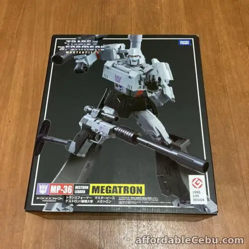 1st picture of Transformers MP-36 Masterpiece Destron Leader Megatron Figure Takara Tomy Japan For Sale in Cebu, Philippines