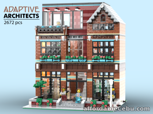 1st picture of Lego Custom Modular Building MOC [Adaptive Architects] - INSTRUCTIONS ONLY For Sale in Cebu, Philippines