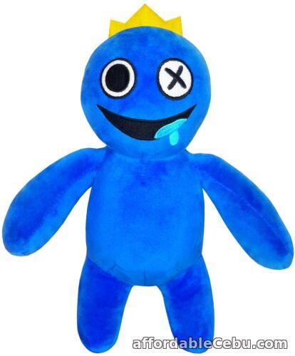 1st picture of Rainbow Friends Blue Plush 9" Tall figure Game FNF Toy Plushie NEW For Sale in Cebu, Philippines