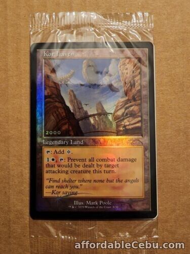 1st picture of MTG Magic The Gathering KOR HAVEN 30th Foil Promo For Sale in Cebu, Philippines