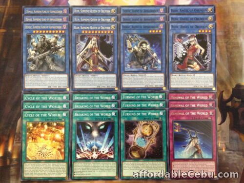 1st picture of Yugioh Ritual 24 Card Deck Core Set Demise Supreme King of Armageddon Ruin Queen For Sale in Cebu, Philippines