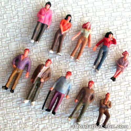 1st picture of 50 pcs O scale 1:43.5 Larger Figures People passengers For Sale in Cebu, Philippines