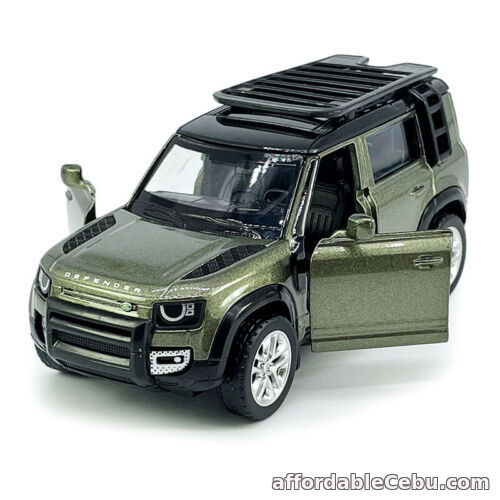 1st picture of 1/43 Scale Land Rover Defender 110 Model Car Diecast Toy Car Xmas Gift Green For Sale in Cebu, Philippines