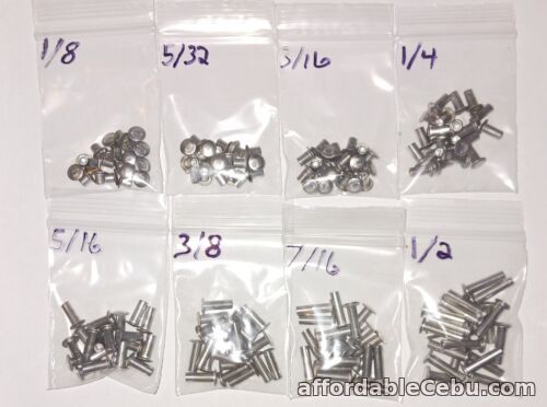 1st picture of Tonka Semi Tubular Rivets 1/8" diameter 160 Piece Super Assortment. Toy Parts For Sale in Cebu, Philippines
