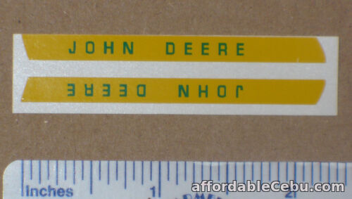 1st picture of Hood Decal Set for 1/16 3010 or 7020 JOHN DEERE Toy Tractors Computer Cut For Sale in Cebu, Philippines