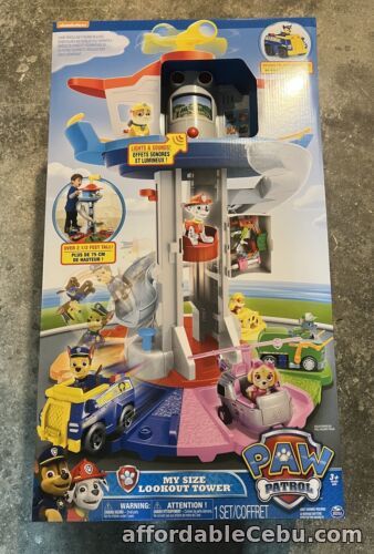 1st picture of SEALED BOX Paw Patrol My Size Lookout Tower Chase Vehicle Lights & Sounds // NEW For Sale in Cebu, Philippines