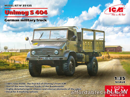 1st picture of ICM 35135 German military truck Unimog S 404 1/35 For Sale in Cebu, Philippines