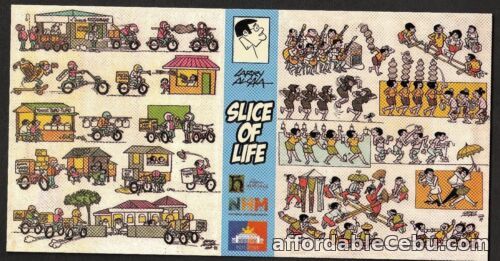 1st picture of 2022 Philippines  LARRY ALCALA "Slice of Life "" Official Philpost Postcard For Sale in Cebu, Philippines