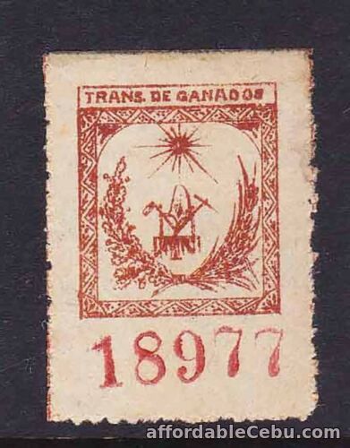 1st picture of 1898 Philippines Aguinaldo Revolution GANADOS stamp #18977 mint NH Scarce For Sale in Cebu, Philippines