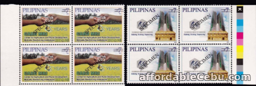 1st picture of Philippines SPECIMEN 2011 Yuchengco + MRI 2v in Bloc/4 mint NH For Sale in Cebu, Philippines