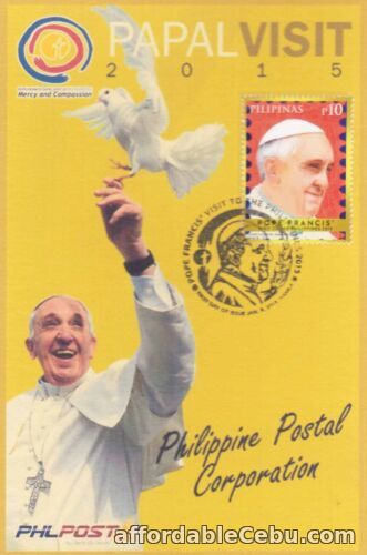 1st picture of Philippines 2015 Pope Francis Papal visit to Philippines special edition PC For Sale in Cebu, Philippines