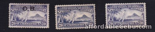 1st picture of Philippines Special Delivery 1919 in 2 color shade + O. B. mint For Sale in Cebu, Philippines