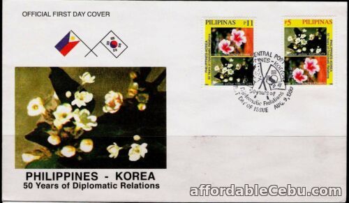 1st picture of PHILIPPINES 1999 Philippine - Korea Diplomatic Relation 2 value  FDC For Sale in Cebu, Philippines