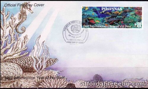 1st picture of PHILIPPINES 1997 International Year of the Reef Seahorse 1v on FDC For Sale in Cebu, Philippines