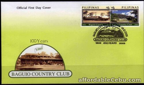 1st picture of PHILIPPINES 2005 Baguio Country Club 2v on FDC For Sale in Cebu, Philippines