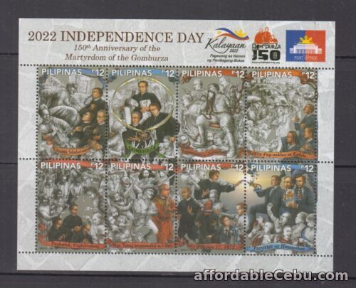 1st picture of Philippines 2022 GOMBURZA 150th Anniversary Stamps, Complete set, MNH For Sale in Cebu, Philippines