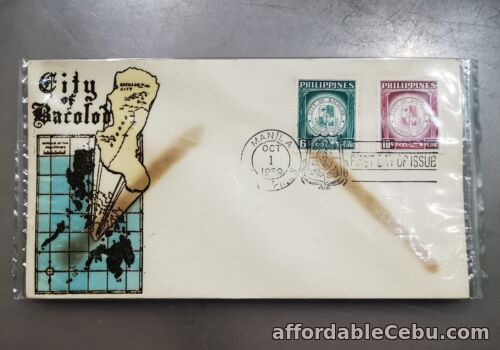 1st picture of PHILIPPINES FIRST DAY COVER 1959  CITY OF BACOLOD For Sale in Cebu, Philippines