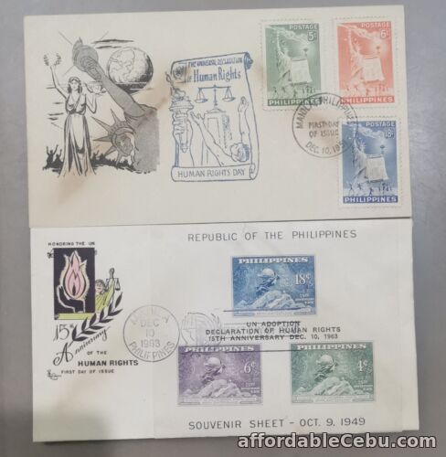 1st picture of PHILIPPINES FIRST DAY COVER LOT 9 For Sale in Cebu, Philippines