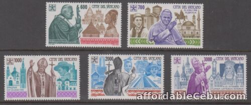 1st picture of Vatican Stamps 1994 Travels of Pope John Paul II Complete set , Mint NH For Sale in Cebu, Philippines
