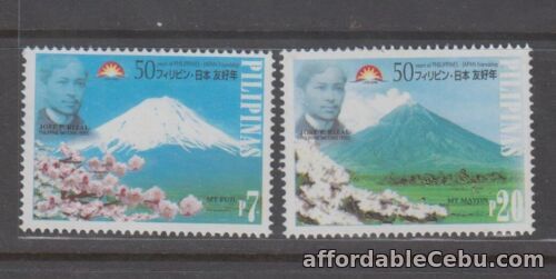 1st picture of Philippine Stamps 2006 Jose Rizal, Mt. Fuji & Mayon Volcano (Japan-Philippines R For Sale in Cebu, Philippines