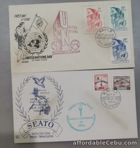 1st picture of PHILIPPINES FIRST DAY COVER LOT 16 For Sale in Cebu, Philippines
