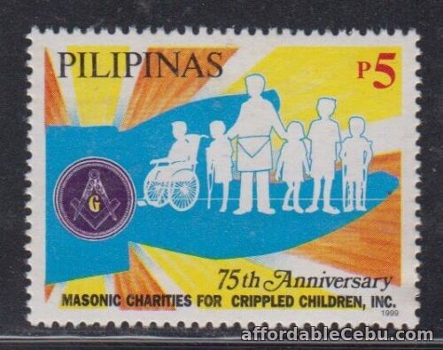 1st picture of Philippine Stamps 1999 Masonic Charities 75th Ann. Complete MNH For Sale in Cebu, Philippines