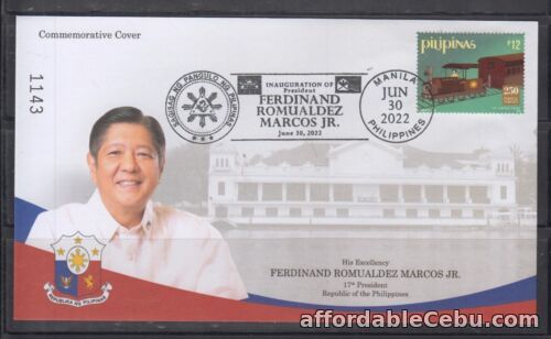 1st picture of Philippine Stamps 2022 Pres. Ferdinand Marcos Jr. Inauguration Commemorative Cov For Sale in Cebu, Philippines