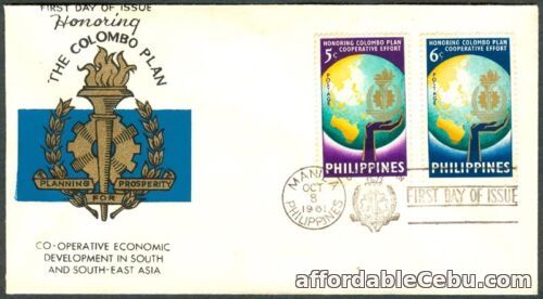 1st picture of Philippine 1961 Honoring the COLOMBO PLAN FDC - A For Sale in Cebu, Philippines