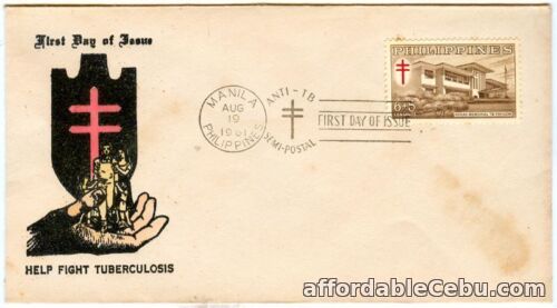 1st picture of Philippine 1961 Help Fight Tuberculosis FDC For Sale in Cebu, Philippines