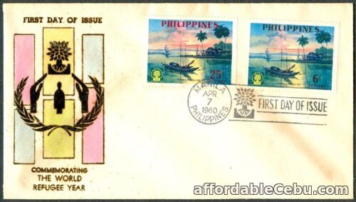 1st picture of Philippine 1960 Commemorating the World Refugee Year FDC - A For Sale in Cebu, Philippines