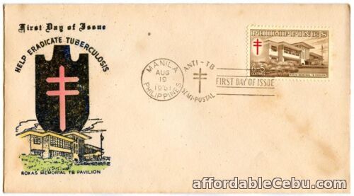 1st picture of Philippine 1961 Help Eradicate Tuberculosis FDC - A For Sale in Cebu, Philippines