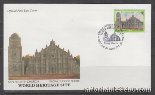 1st picture of Philippine Stamps 1999 San Agustin Church, Paoay, Ilocos Norte (World Heritage S For Sale in Cebu, Philippines
