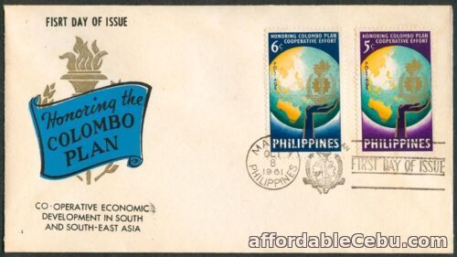 1st picture of Philippine 1961 Honoring The COLOMBO PLAN FDC - A For Sale in Cebu, Philippines