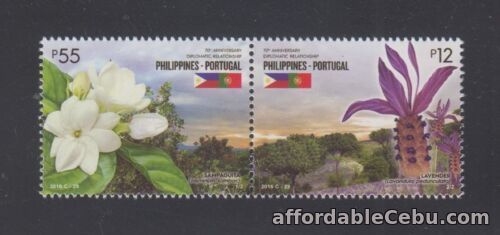 1st picture of Philippine Stamps 2016 Philippine-Portugal Flowers  Complete set( Joint Issue) M For Sale in Cebu, Philippines