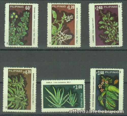 1st picture of Philippine Stamps 1985 Medicinal Plants complete set MNH For Sale in Cebu, Philippines