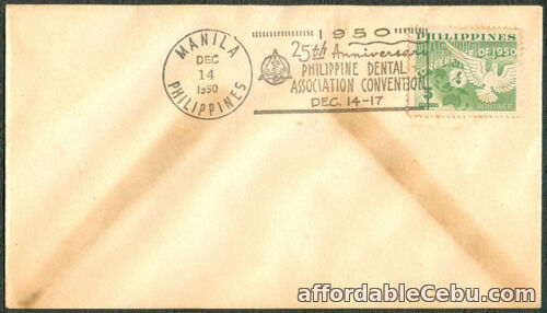 1st picture of 1950 25th ANNIVERSARY PHILLIPPINE DENTAL ASSOCIATION CONVENTION Cover For Sale in Cebu, Philippines