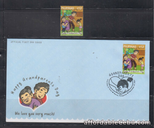 1st picture of Philippine Stamps 2021 Happy Grandparents Day set & FDC, MNH For Sale in Cebu, Philippines