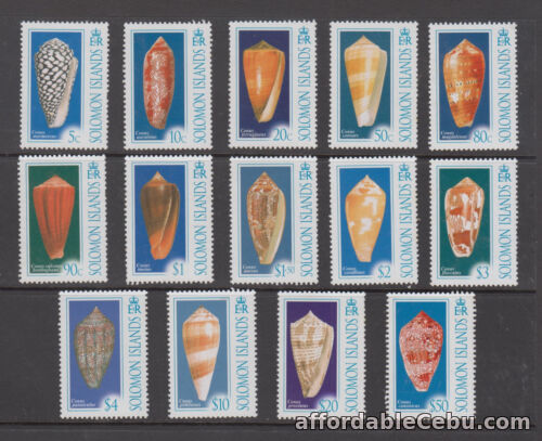 1st picture of Solomon Islands Stamps 2006 Cone Shells Complete set MNH SCV $ 26.90 For Sale in Cebu, Philippines