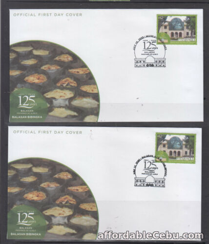 1st picture of Philippine Stamps 2020 Balasan, Iloilo, 125th Anniversary, Complete set on 2 FDC For Sale in Cebu, Philippines