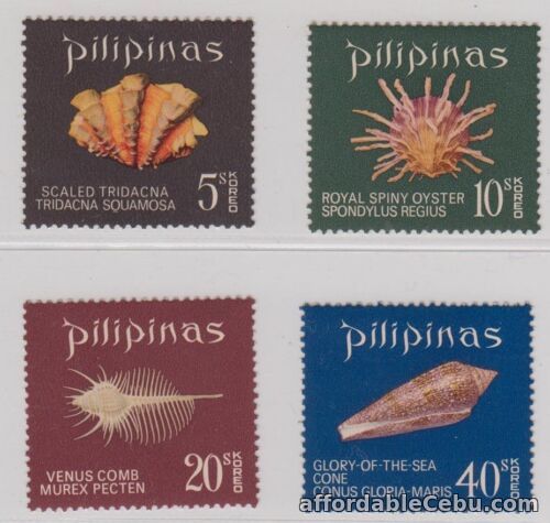 1st picture of Philippine Stamps 1970 Shells Complete set MNH For Sale in Cebu, Philippines