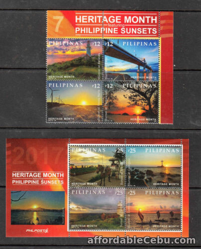1st picture of Philippine Stamps 2017 Sunsets Complete Sets MNH For Sale in Cebu, Philippines