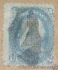 US Ben Franklin Blue Stamp #92 F catalogue USD500 USED