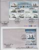 Philippine Stamps 2021 Philippine Indigenous Boats Complete set, on First Day co