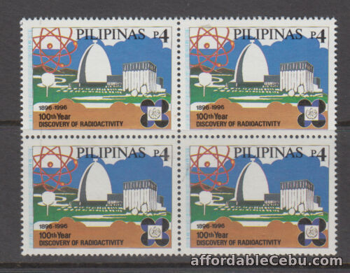 1st picture of Philippine Stamps 1996 Discovery of Radioactivity, 100th Year MNH, complete in B For Sale in Cebu, Philippines
