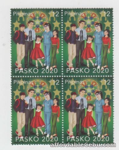 1st picture of Philippine Stamps 2020 Christmas at the time of Pandemic, Block of 4, Complete s For Sale in Cebu, Philippines